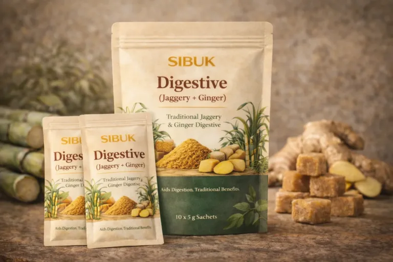 SIBUK PureGold Jaggery Sachets Box (50 Sachets)