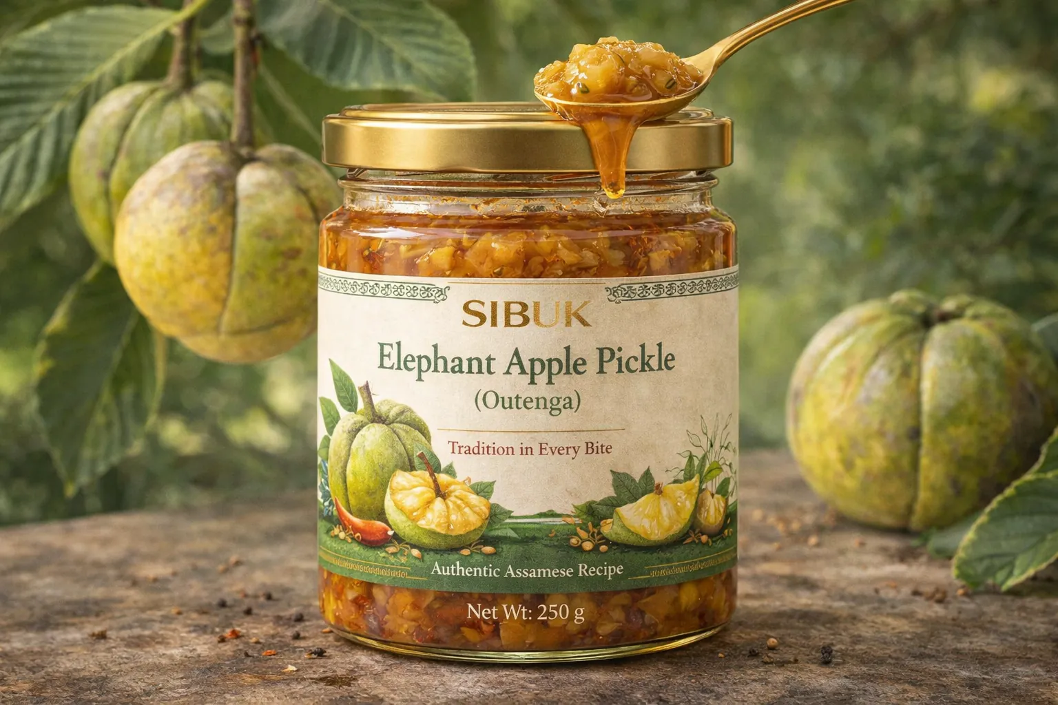 SIBUK Elephant Apple Pickle