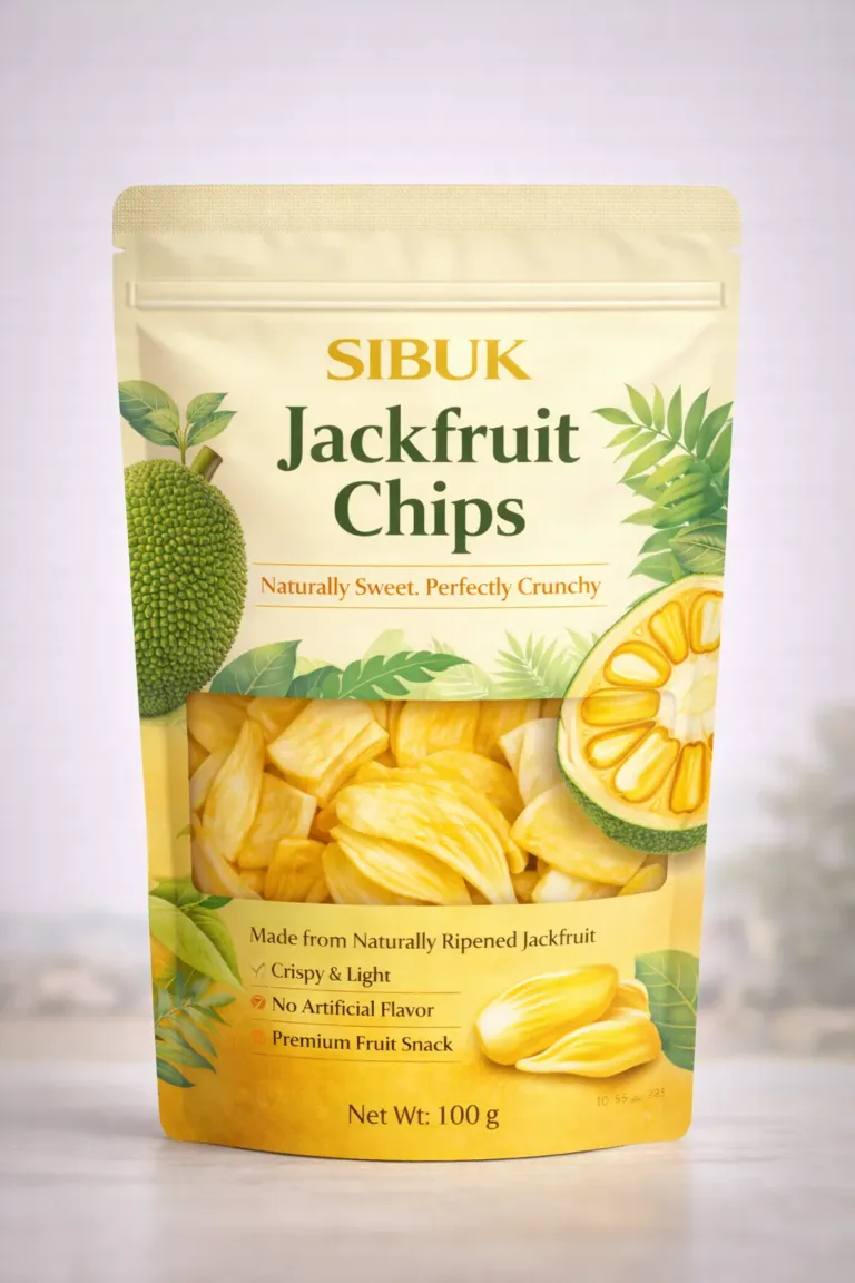 SIBUK Golden Crunch Jackfruit Chips