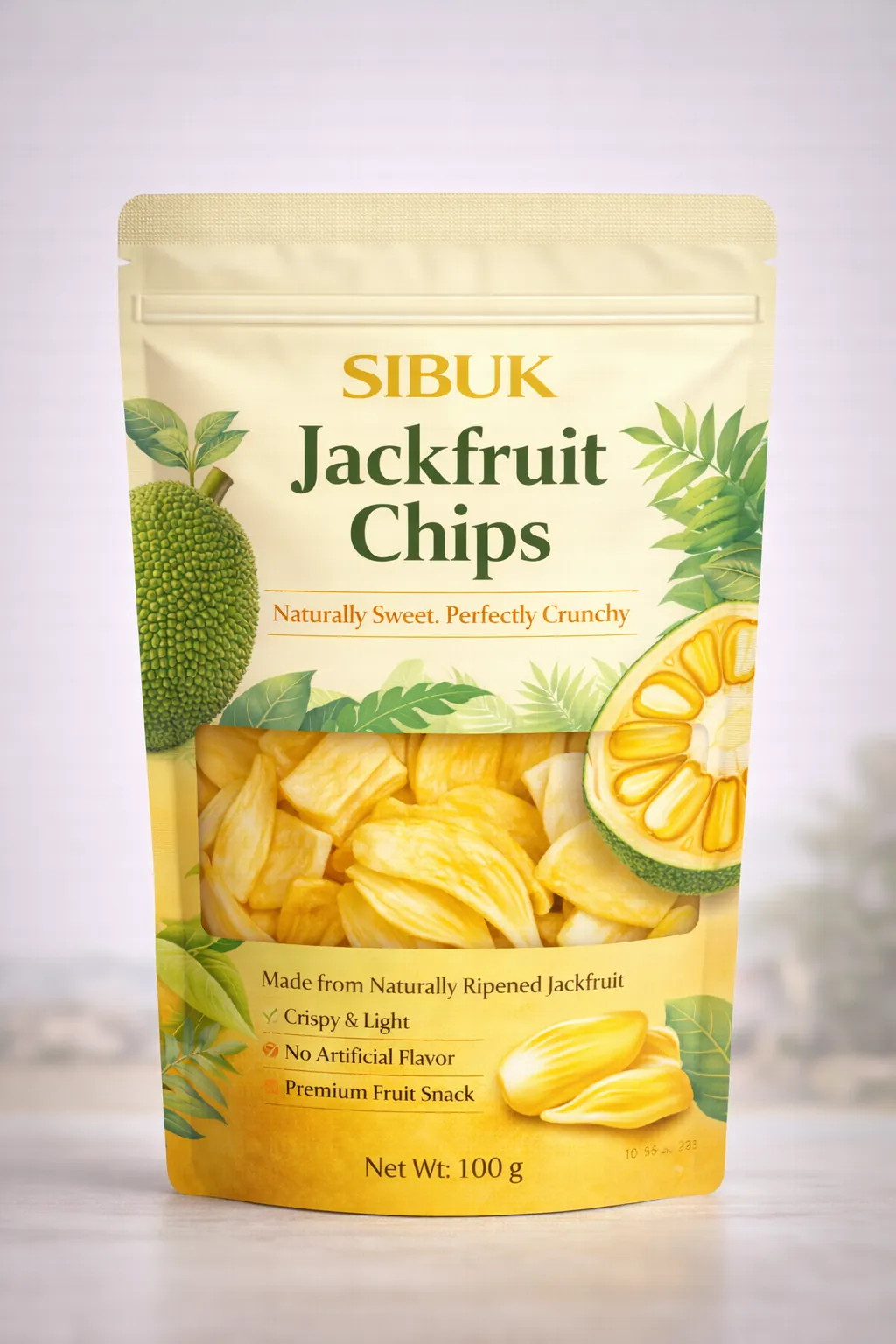 SIBUK Golden Crunch Jackfruit Chips