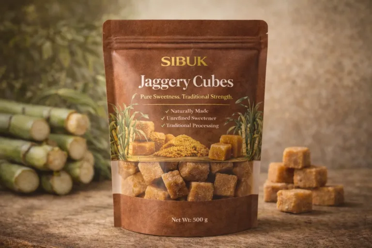 SIBUK Pure Gold Jaggery Cubes (500g)
