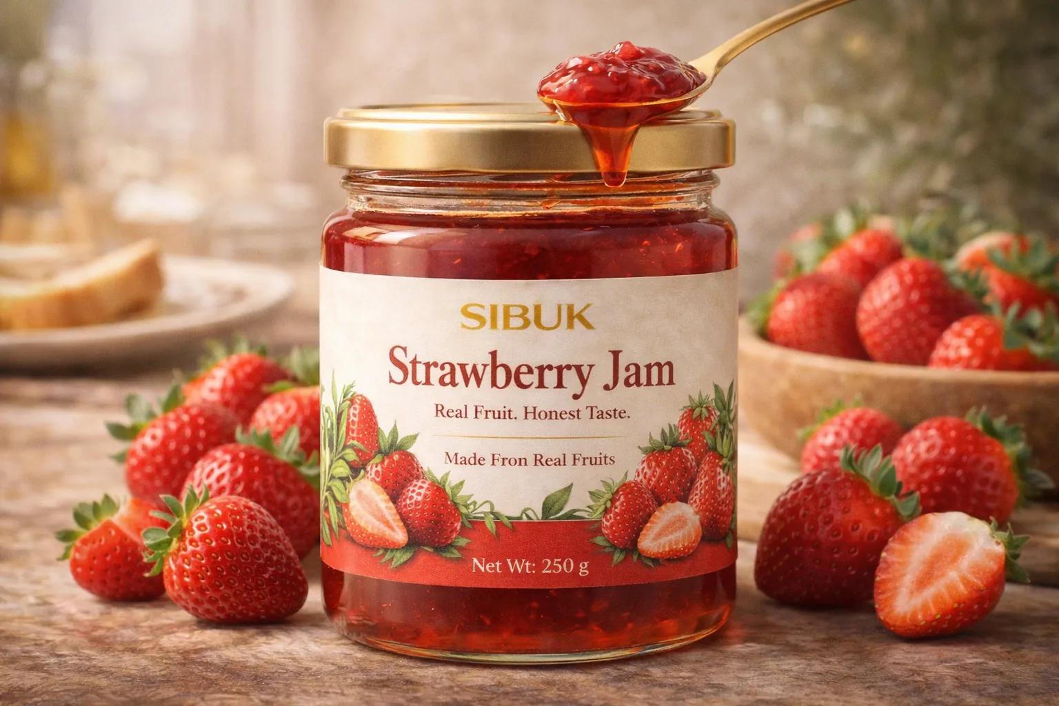 SIBUK Strawberry Jam