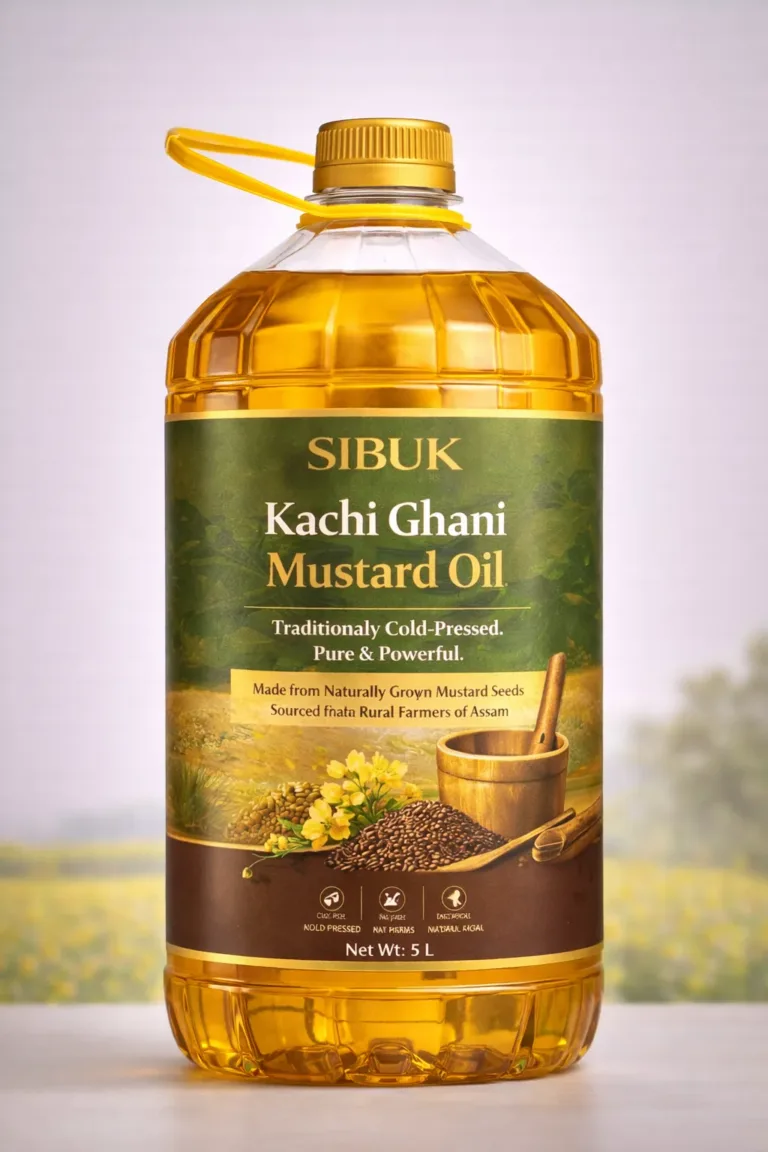 SIBUK Kachi Ghani Mustard Oil
