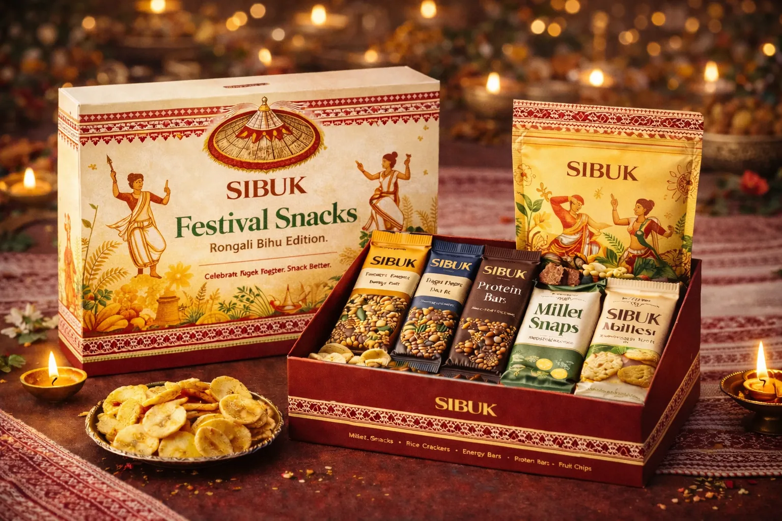 SIBUK Festival Snacks – Bhogali Bihu Edition