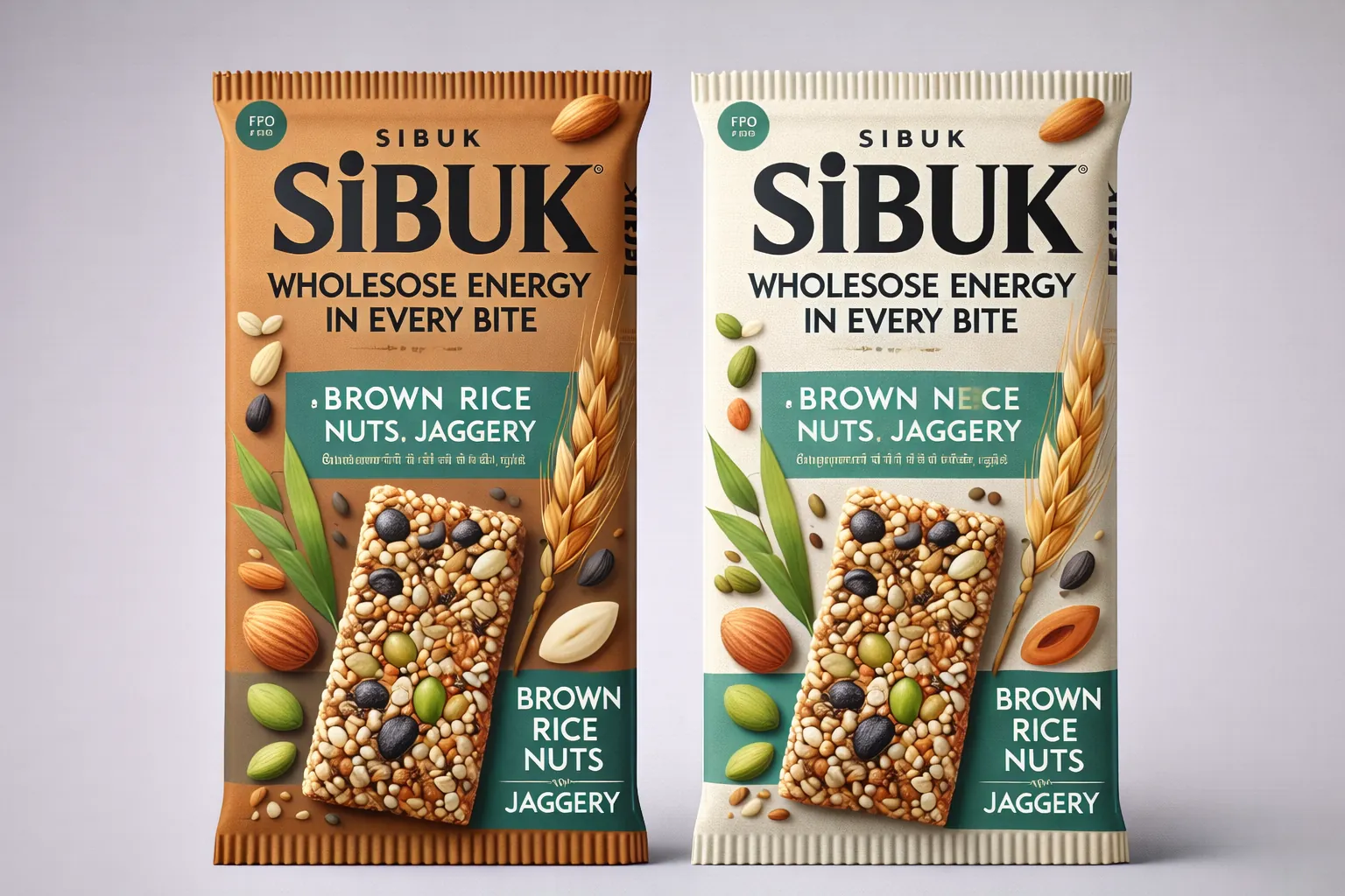 Sibuk enegry bars Brown Rice n Nuts