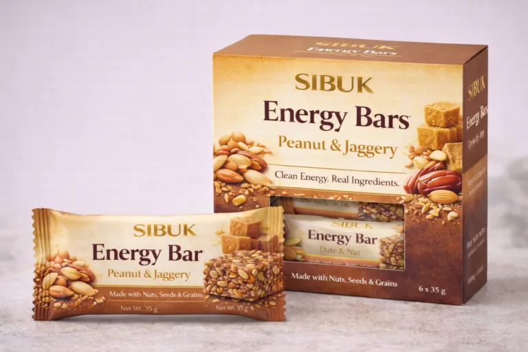 SIBUK Energy Bar – Peanut & Jaggery