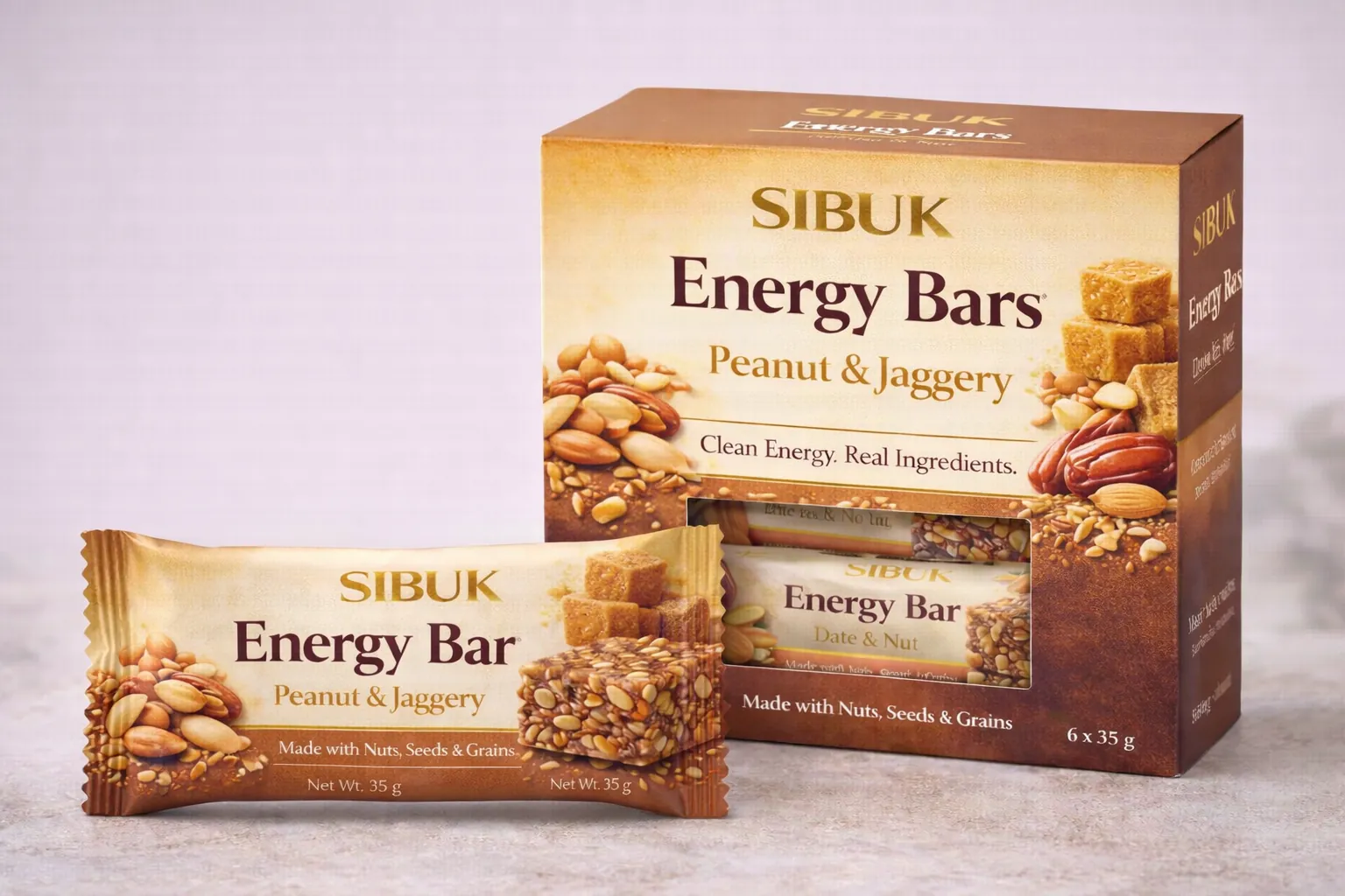 Sibuk enegry bars Peanuts & Jaggery